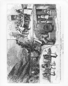 Tekultur i Indien, 1883 af English School