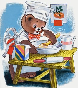 Bamse (med skjulte genstande) af English School