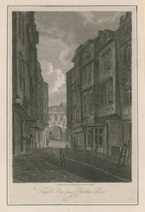 Temple Bar fra Butcher Row af English School