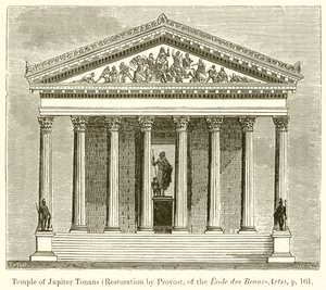 Jupiter Tonans tempel af English School
