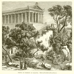 Poseidon-templet ved Kalauna af English School