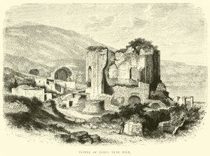 Venustemplet nær Baiae af English School