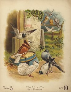 Ti duer (chromolitho) af English School