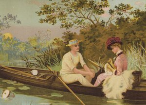 Tender Moments (chromolitho) af English School