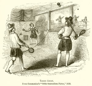 Tennisbane af English School