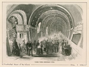Thames Tunnel - jubilæumsfester af English School