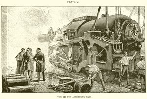 Den 110-tons Armstrong Gun af English School