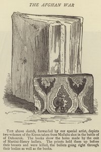 Den afghanske krig (gravering) af English School