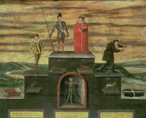 Menneskets tidsalder, slutningen af det 16. århundrede af English School