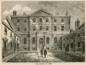 The Albany, London, i 1800 af English School