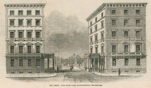 Albert Gate, Hyde Park, Knightsbridge af English School