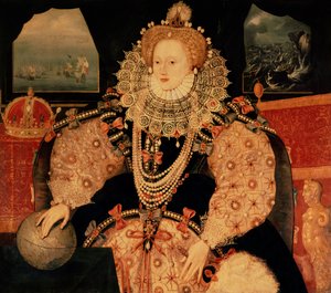 Armada-portrættet af dronning Elizabeth I, ca. 1590