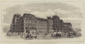 The Army and Navy Buildings of the United States Government, Washington (gravering) af English School
