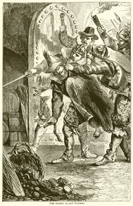 Anholdelsen af Guy Fawkes af English School