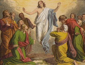 Ascension (chromolitho) af English School