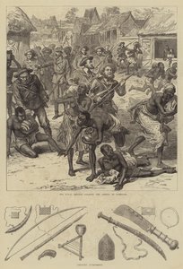 Ashantee-krigen (gravering) af English School