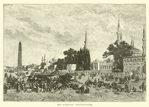 The At-meidan, Constantinople  af English School