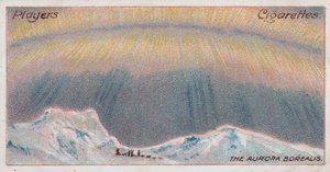 Aurora Borealis (chromolitho) af English School