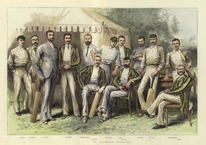 De australske cricketspillere