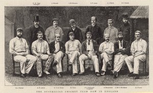 Det australske crickethold er nu i England af English School
