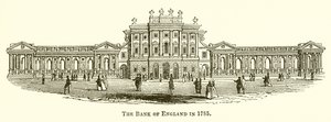 Bank of England i 1785 af English School