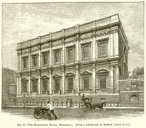 Bankethuset, Whitehall af English School