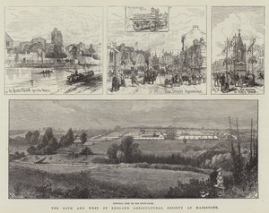 The Bath and West of England Agricultural Society ved Maidstone (gravering) af English School