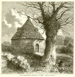 Bayswater Conduit i 1798 af English School