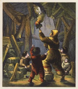 Bjørnen (farvelitografi) af English School