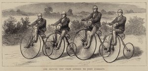 Die Fahrradtour von London nach John o