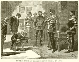 Den sorte prins og de franske konger varsler af English School