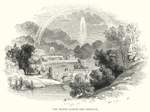 Broen over Derwent (gravering) af English School