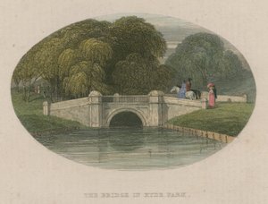 The Bridge of Hyde Park, London af English School