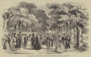 The Broad Walk, Christ Church Meadows, Oxford, søndag aften af English School