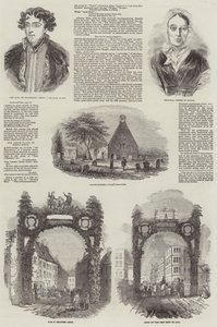 The Burns Festival (gravering) af English School