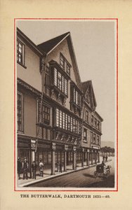 The Butterwalk, Dartmouth af English School