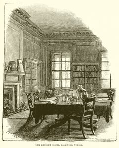 Cabinet Room, Downing Street af English School