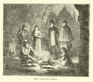 Cadgers måltid af English School