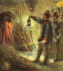 Tilfangetagelsen af Guy Fawkes af English School
