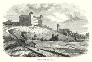 Das Schloss in Uppsala von English School