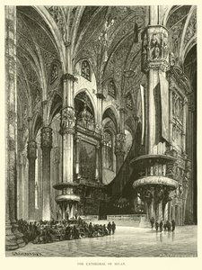 The Cathedral of Milan  af English School