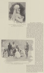 Chitral-ekspeditionen (litho) af English School