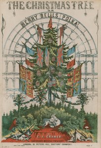 Juletræet eller The Merry Bells Polka af C A Cramer