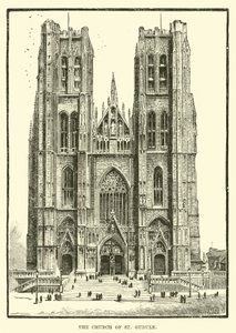 Sankt Gudule Kirke af English School