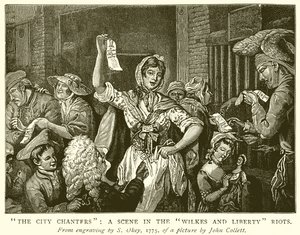 The City Chanters: A Scene in the Wilkes and Liberty Riots af English School