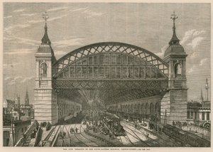 The City Terminus of the South-Eastern Railway, Cannon Street, London af English School