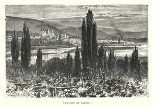 The City of Treves (gravering) af English School