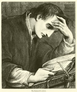 Clerke of Oxenforde (gravering) af English School