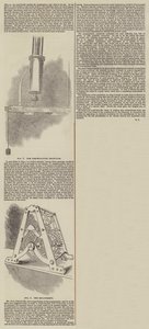 Die Uhr der Royal Exchange (Gravur)