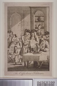 Kaffehuspolitikerne, 1772 af English School